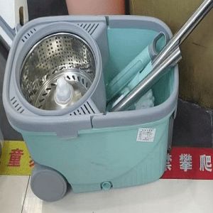 Green Mop Bucket Set