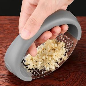 Stainless Steel Garlic Presser