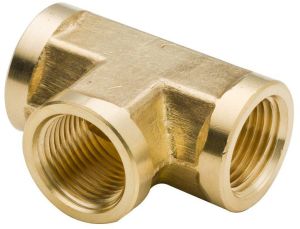 1 Inch Brass Tee Female Pipe Fittings