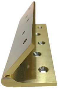 5x1.1/4x5/32 Tapered Brass Railway Hinges