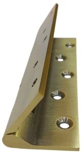 5x1x1/8 Inch Brass Antique Railway Hinges