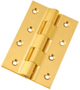 5X1.1/4X3/16 Inch Brass Railway Hinges