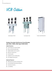 Outdoor VCB Panel