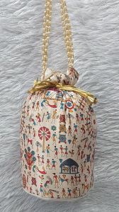 Ladies Embroidered Potli Bag