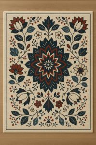 Soft Woolen Hand Tufted Carpet