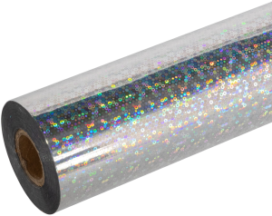 Silver Color Hot Stamping Foil Paper for Textile Industry Aaritra