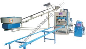 Semi  Automatic Bricks Machine