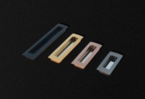 Auminum Wood Modern Concealed Handle