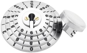 79.3mm Slver Zamak 5 Safe Combination Number Lock