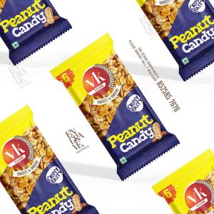 Steamed White Black Sesame Candies