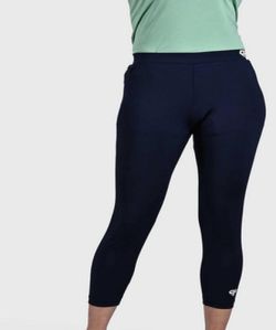 Ladies Dark Blue Stretchable Leggings
