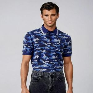 Mens Air Force Camo Classic Polo T-Shirts