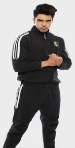 Mens Black Track Suit