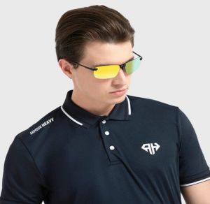 Mens Dark Blue Polo T-Shirts