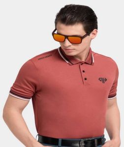 Mens Heavy Apricot Classic Polo T-Shirts