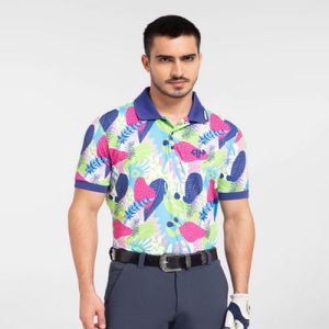 Mens Ultra Botanical Rush Polo T-Shirts