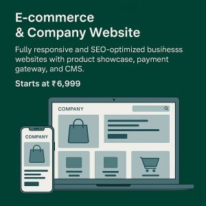 Ecommerce Website Development