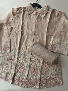 Embroidered Viscose Fabric