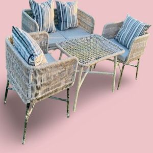 Pacific Knot Four Seater Table Chair Set