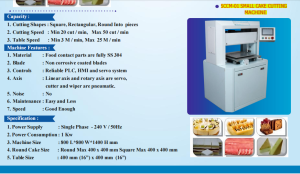 Small Cake Cutting Machine