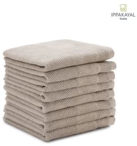 Grey Ultra Soft Cotton Face Towel