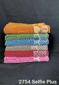 Premium Border Cotton Bath Towel