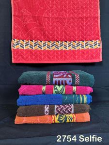 Printed Premium Cotton Bath Towel