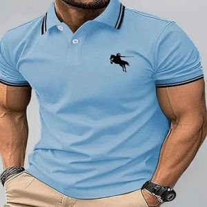 Mens Cotton Polo T-Shirt