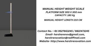 Height Measuring Scale