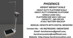 Height Measuring Scale
