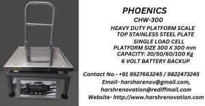 Phoenics CHW-400 Platform Scale