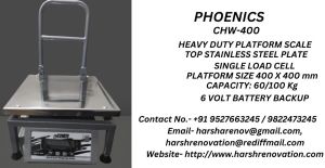 Phoenics CHW-400 Platform Scale