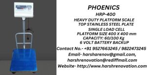 Phoenics HRP-500 Platform Scale