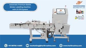 Automatic Premium Bottle Labelling Machine with 21 CFR System