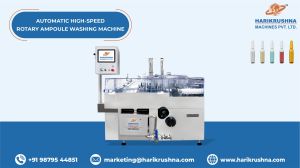 High-Speed Rotary Ampoule Washing Machine
