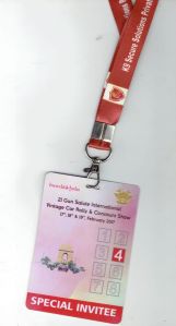 Plastic Conference Cards