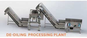 Automatic De-Oiling Machine