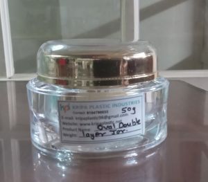 Double Wall Acrylic Cream Jars