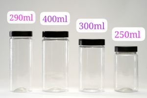 Cylindrical PET Jar