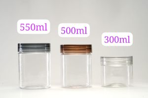 Cylindrical PET Jar