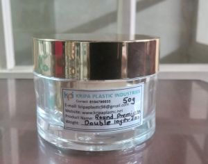 Double Wall Acrylic Cream Jars