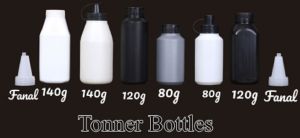 Plastic Toner Bottles