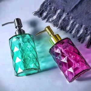 Designer Glass Soap Dispenser
