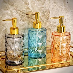 Designer Glass Soap Dispenser