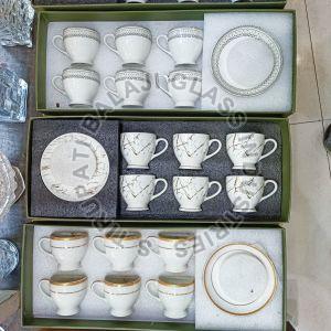 Ceramic Cup and Saucers