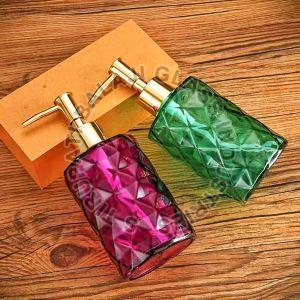 Designer Glass Soap Dispenser