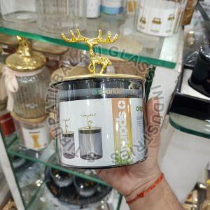 Glass Sugar Bowl Set