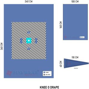Orthopedic Knee O Drape