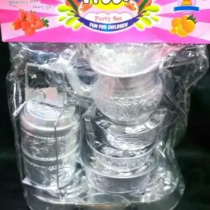 Alumunium Kitchen Toys Set OF 8 Pcs for Kids