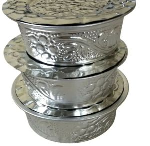 Kids 3 Pcs Alumunium Utensils Toy Set